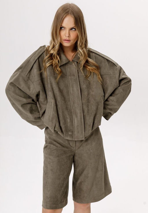 Бомбер Pirs 6592 хаки