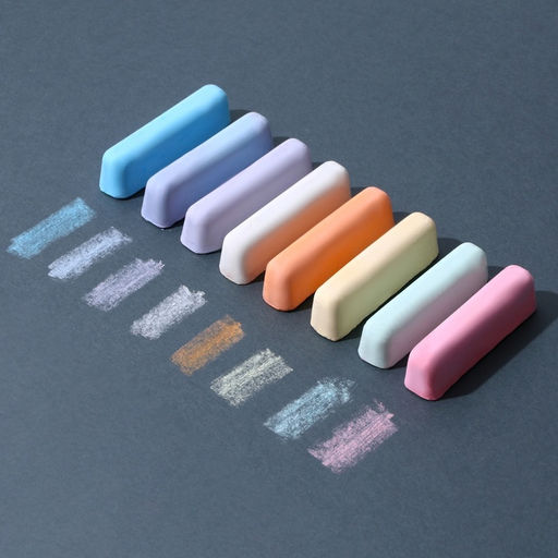 Мелки цветные, 16 штук, 8 цветов, Союзмультфильм