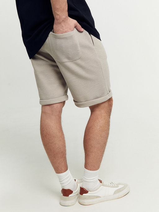 Шорты мужские в бежевом цвете - Mark formelle фото 4