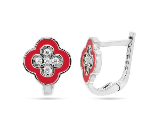 Серьги, эмаль, Тсд67р