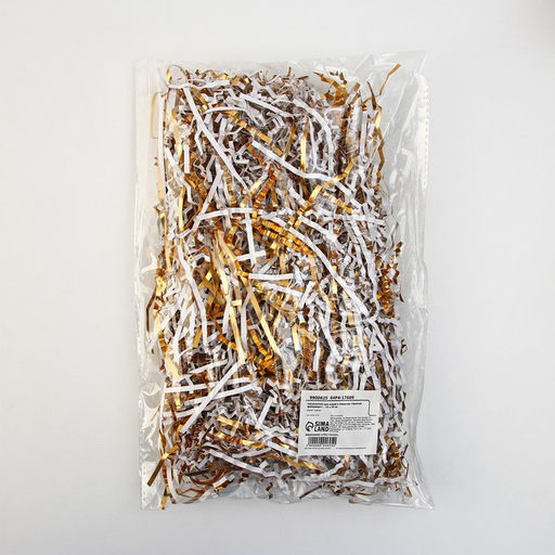 Наполнитель для шаров и подарков Золотой фейерверк , 15 х 26 см - Дарите счастье фото 3