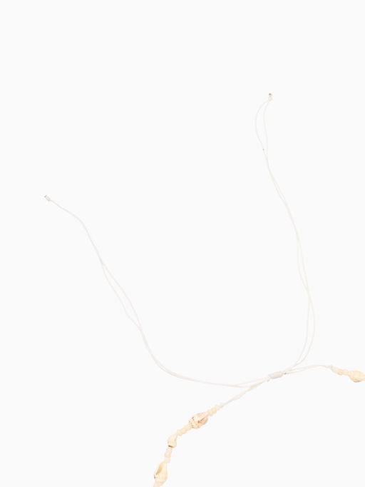 Ожерелье с ракушками «Халия», длина 35 см, белое