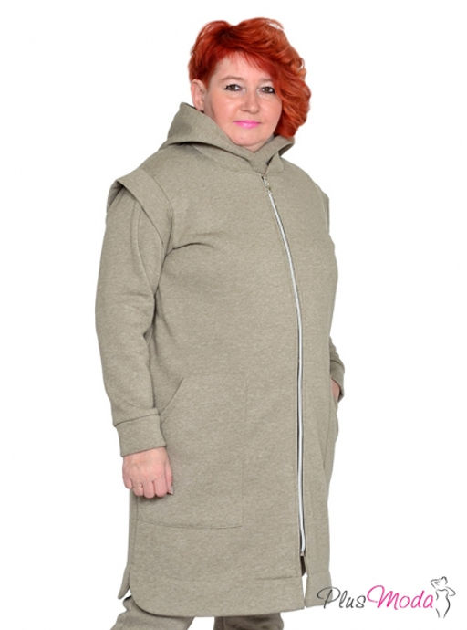 Жилет Модель №1785 размеры 44-84 - Plusmoda фото 2