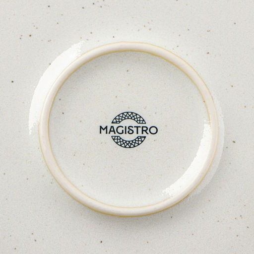 Тарелка обеденная Magistro Urban, d=22 см, фарфор, белая в крапинку фото 7
