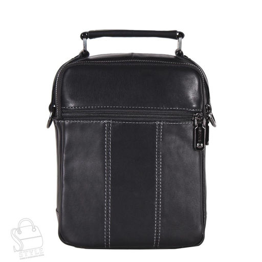 Сумка мужская кожаная 22663Z black Zinimxs  в Новосибирске