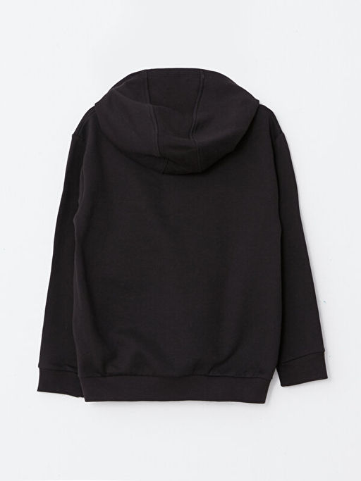 Kap??onlu Batman Bask?l? Uzun Kollu Erkek ?ocuk Sweatshirt - Waikiki фото 2