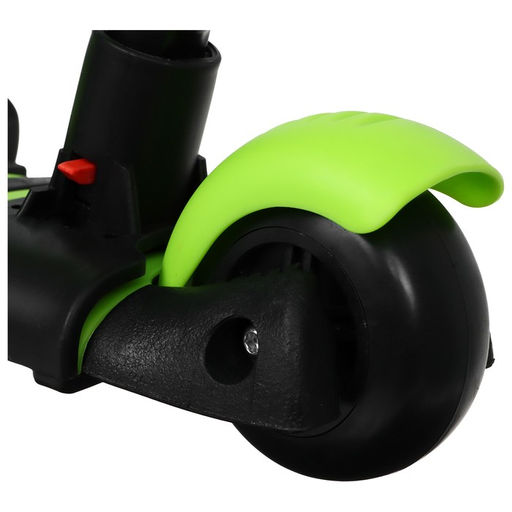 Самокат 5 в 1 GRAFFITI, колёса световые PU 120/80 мм  фото 6