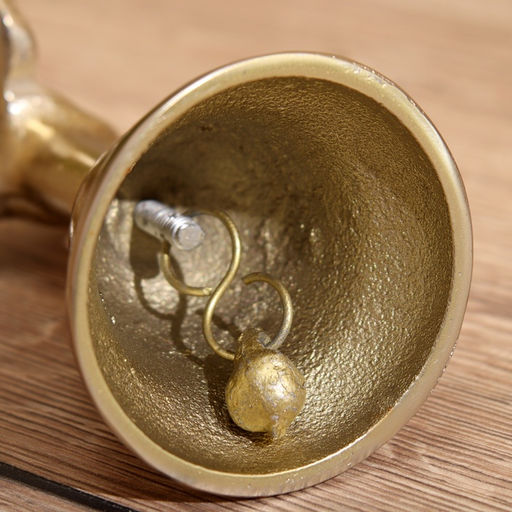 Колокольчик «Олень», 7.5×7.5×19 см, алюминий