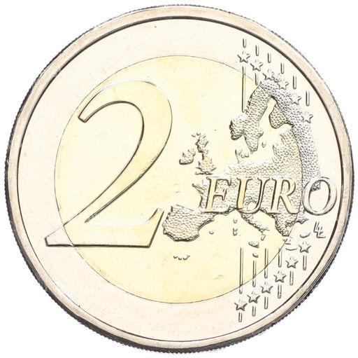 Монета 2 евро 2024 года Финляндия Архитектурная фирма Геселлиус-Линдгрен-Сааринен
