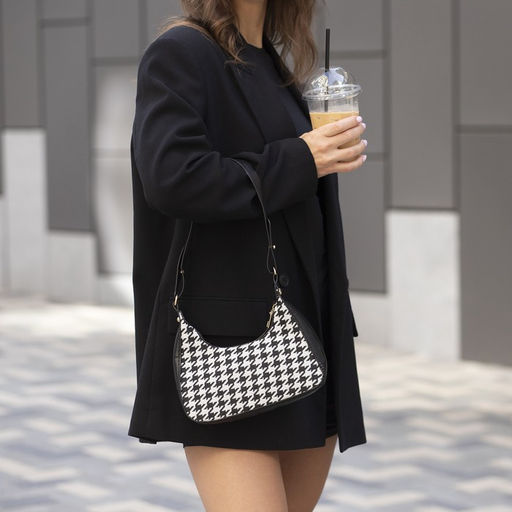 Сумка женская текстильная, 20х23х5.5 см, лапки - Nazamok фото 10