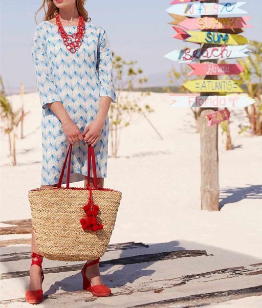 Платье, голубое - Heine фото 7