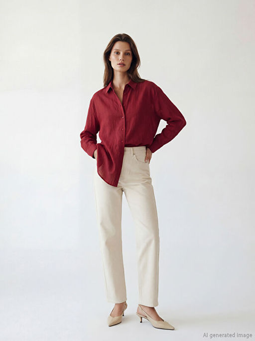 ?izgili Kad?n G?mlek Tunik