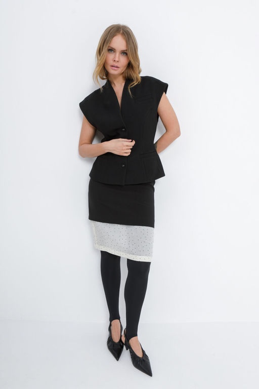 Юбка Pirs 5827 черный фото 4