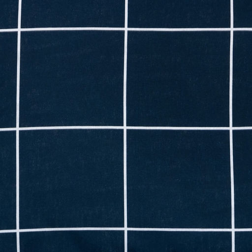 Постельное бельё Этель евро Клетка цвет синий 200х215, 220х240, 50х70-2 шт, бязь, 125 г/м2  фото 15