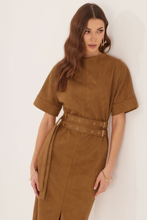 Платье LYUSHe 4005 коричневый  фото 3