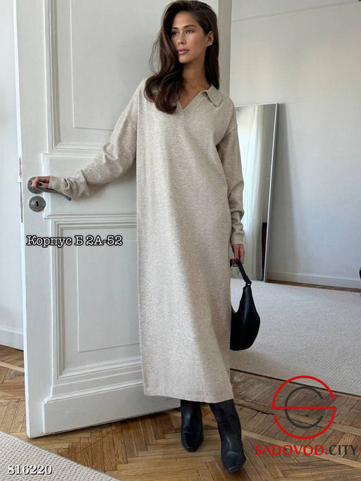 Платье поло однотонное - Bruno фото 5