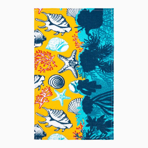 Цена за 10 шт. Полотенце 27х45см 3см , цвет МИКС вафля 145гр 100% хлопок - Simaland фото 2