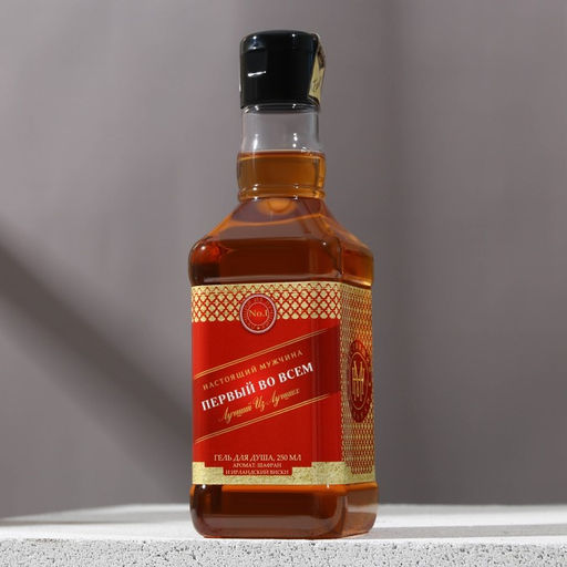Подарочный набор Первый во всём: гель для душа виски 250 мл и гель для бритья 110 мл, Чистое счастье  фото 4