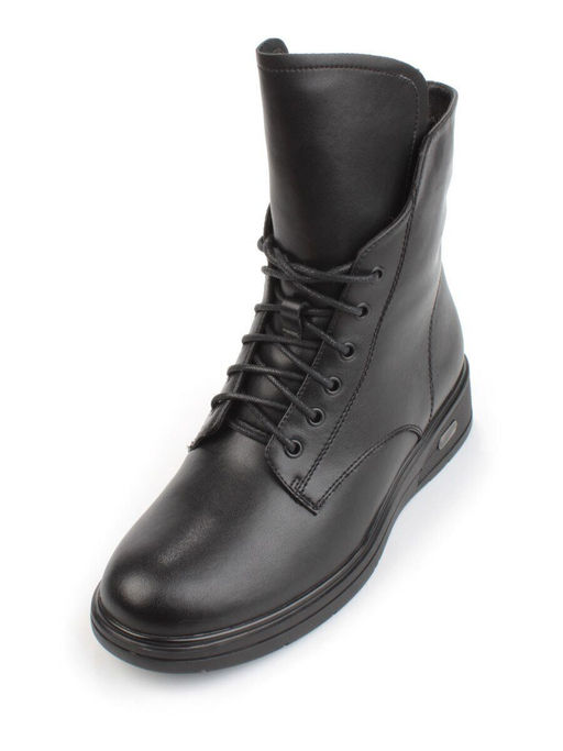 04-M3-830 BLACK Ботинки зимние женские (натуральная кожа, натуральный мех) - Фабричный китай фото 4