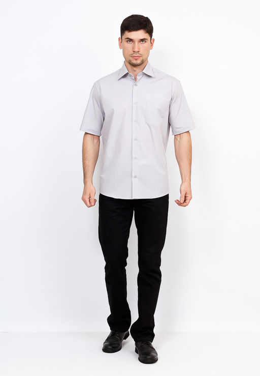 Сорочка мужская короткий рукав GREG Gb320/309/GR  фото 10