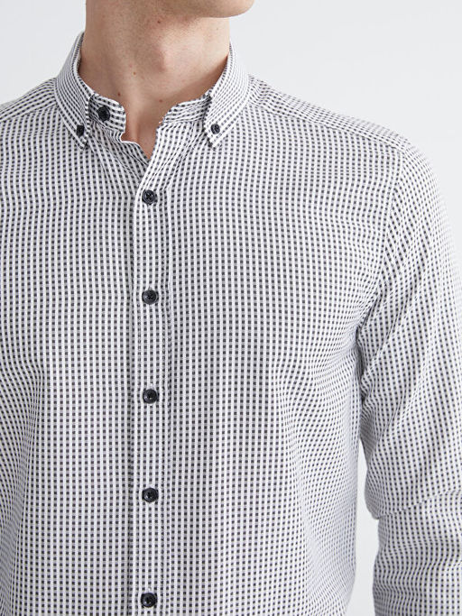 Regular Fit Ekose Erkek G?mlek