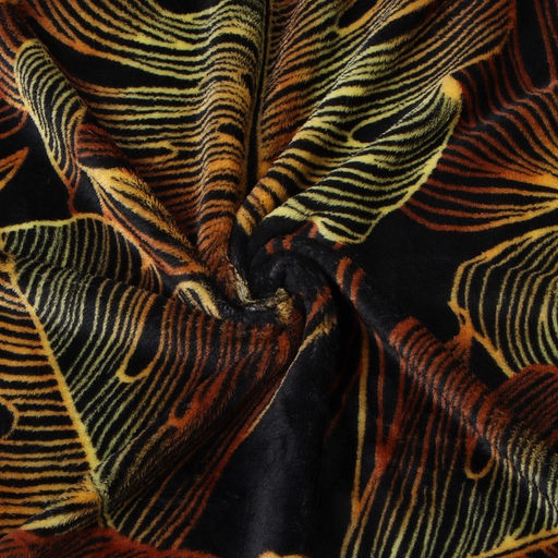 Плед Павлина Золотые джунгли, 150х200см, аэрософт 190г/м, полиэстер  фото 3