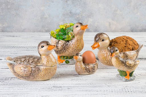 Блюдо сервировочное 250 мл 17*9,5*12,5 см "Уточка" керамика