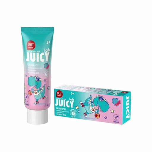 JUICY LAB WATERMELON / АРБУЗ детская зубная паста со фтором, 55 мл