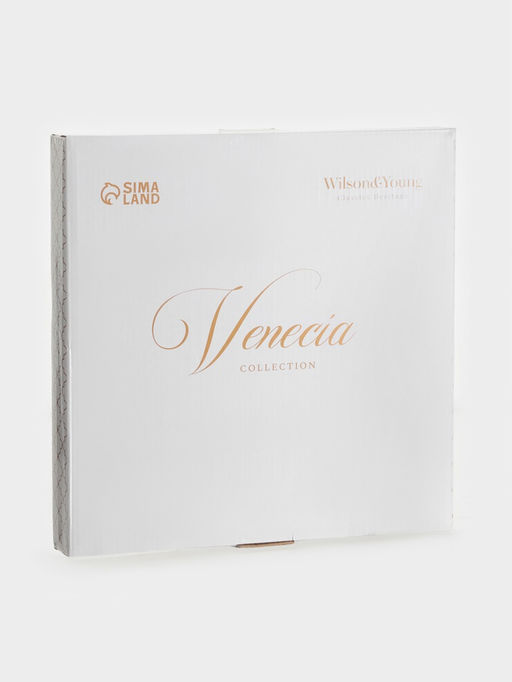 Тарелки WY Venecia, набор 2 шт., d=27 см, фарфор, белые