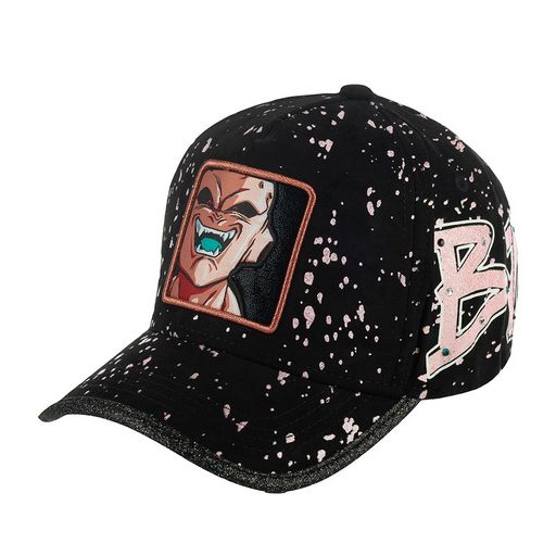 Бейсболка CAPSLAB арт. CL/DBZ/TAG/1/BUU Dragon Ball Majin Buu (черный / розовый)