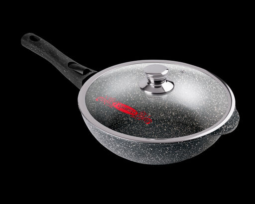 Сотейник 240/82мм со съемной ручкой с крышкой ст2413аг