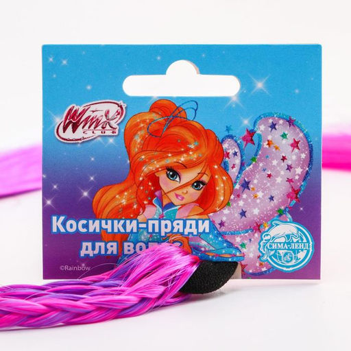 Прядь для волос на резинке, 40 см