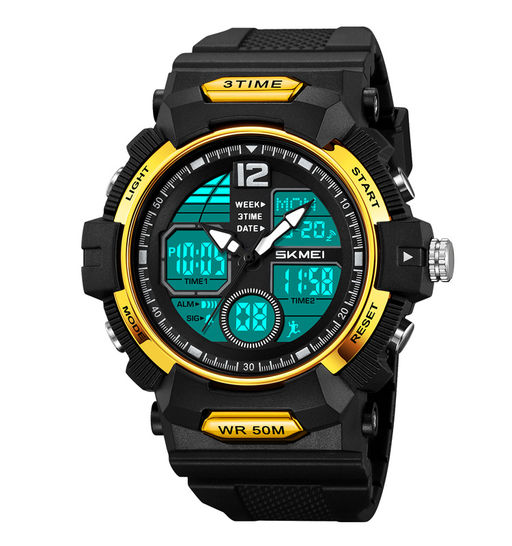 Часы наручные Skmei мужские электронные спортивные 2354gold
