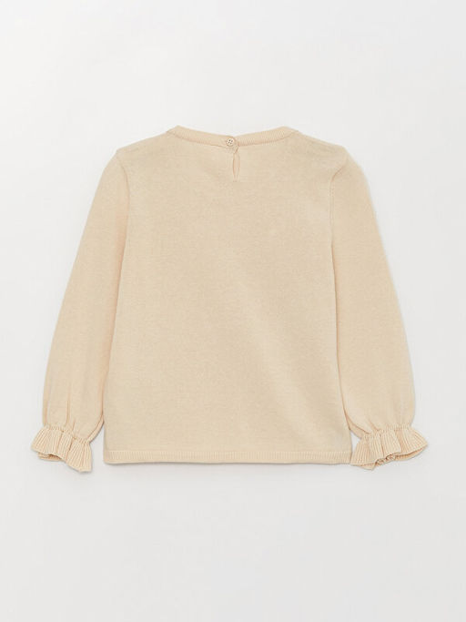 Bisiklet Yaka Uzun Kollu K?z Bebek Kazak - Waikiki фото 2