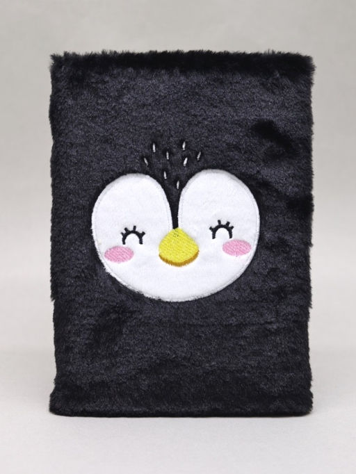 Блокнот плюшевый Glorious Penguin (21,5*14,5 см)