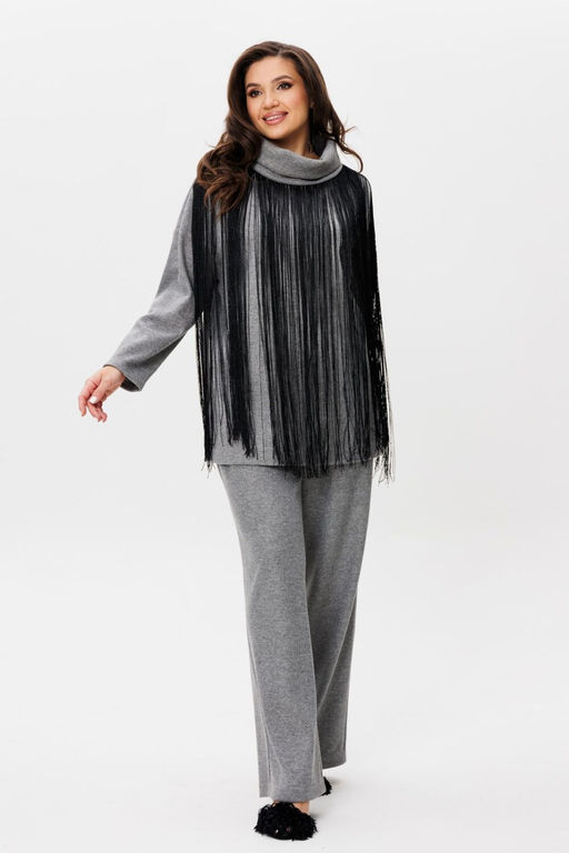 Платье INVITE 4083 черный дизайн - Mira fashion фото 322