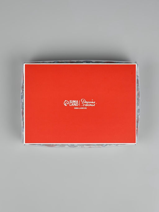 Цена за 5 шт. Коробка под 6 конфет с ячейками «Ёлочные новогодние шары», 10×14.5×3 см