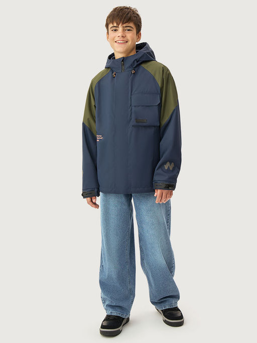 Ветровка 4л6126 неви - Nikastyle фото 4