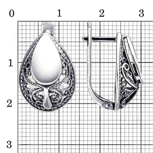 СЕРЬГИ 33012082 - Красная пресня фото 2