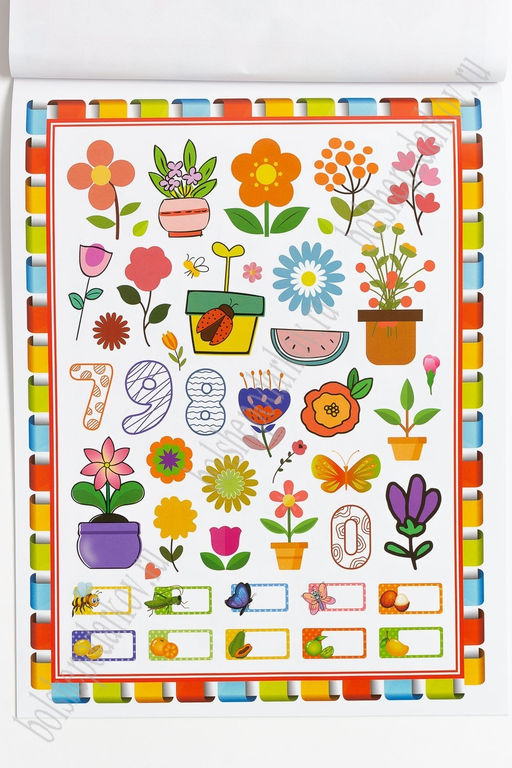 Альбом наклеек 22,7*30 см (6 листов) SF-5570, №3 - Больше подарков фото 3