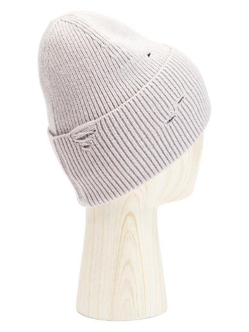 Шапка жен. каш+шерсть+виск LB-N88055 grey-lavender - Labbra фото 6