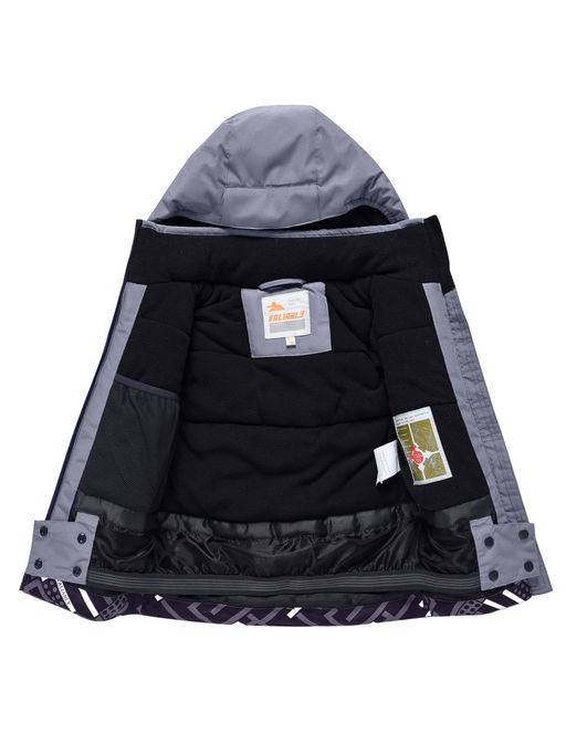 Горнолыжный костюм VALIANLY 9323Sr для мальчика серый  фото 4