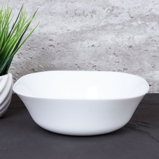 Набор суповых квадратных тарелок 6 штук 750 мл белый / FSW-75 (WHITE) /уп 6 /704200 - Галеонтрейд фото 2