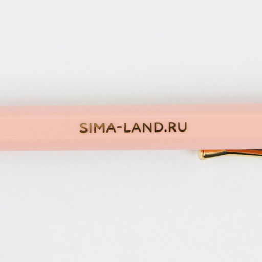 Ручка шариковая пластик, с тиснением на корпусе, синяя паста, 0.7 мм Лучший учитель - Artfox фото 3