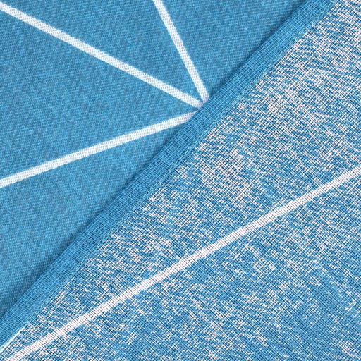 Постельное бельё 2 сп. Полигон, морская волна, 175х210 см,175х210 см, 70х70 см 2шт, бязь, 105г/м, 100% хлопок - Атра фото 4