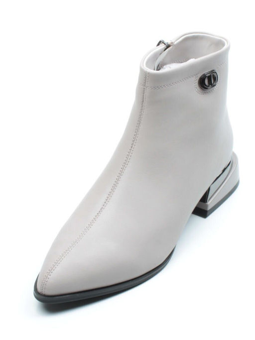 01-PCG266-3 GRAY/BEIGE Ботинки демисезонные женские - No name фото 5