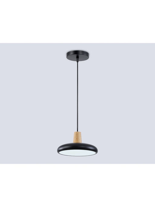 Светильник подвесной FL4839, LED, 3000-6000К, 24 Вт, 80×20 см, чёрный