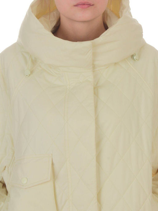 9606 YELLOW Куртка стеганная демисезонная женская (100 гр. холлофайбер) - Fashion фото 4