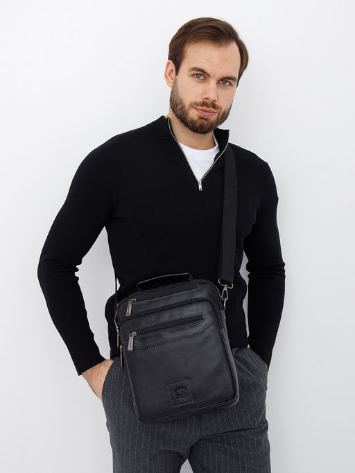 Сумка 10100-1AM black Allan Marco