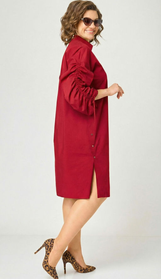 Платье EVA GRANT 7102 красный